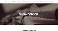 Desktop Screenshot of olbia-conseil.com
