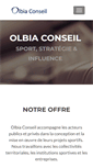 Mobile Screenshot of olbia-conseil.com